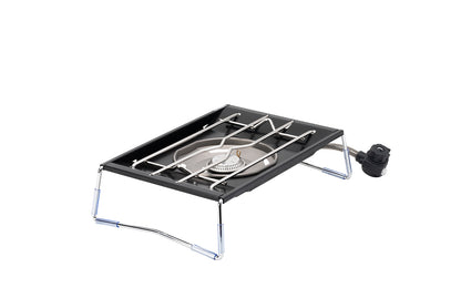 平板單口休閒爐 黑色 