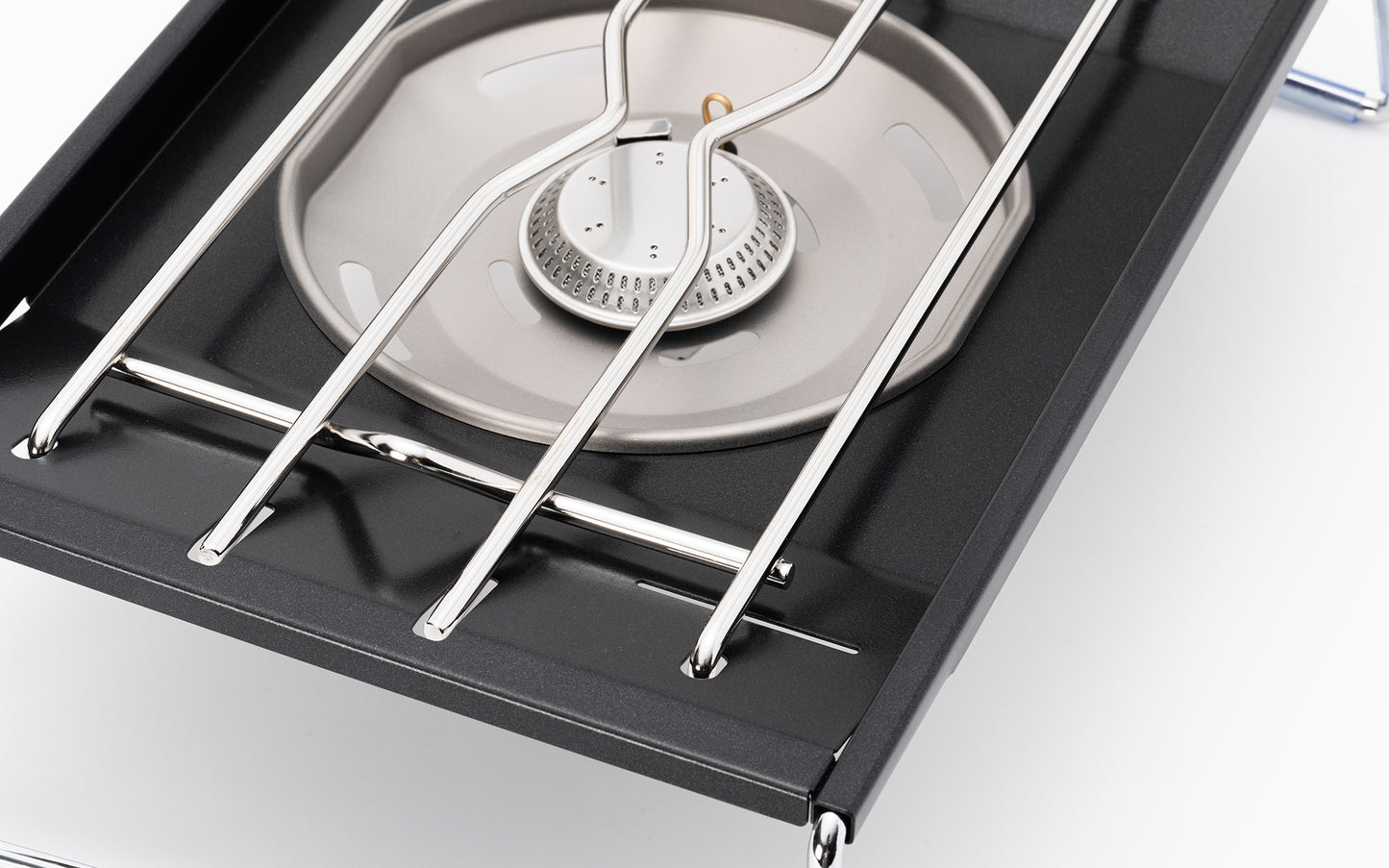 平板單口休閒爐 黑色 